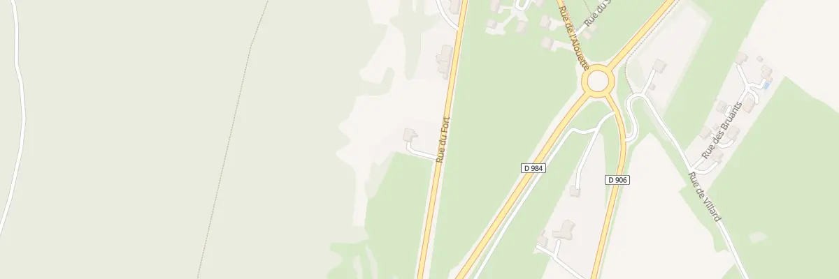 Plan du 694 Rue du Fort à Collonges