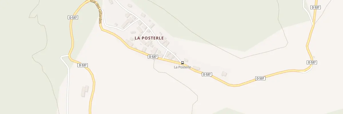 Plan du 164 Rue des Gillardes à Pellafol