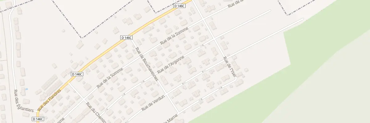 Plan du 384 Rue de l’Argonne à Val de Briey