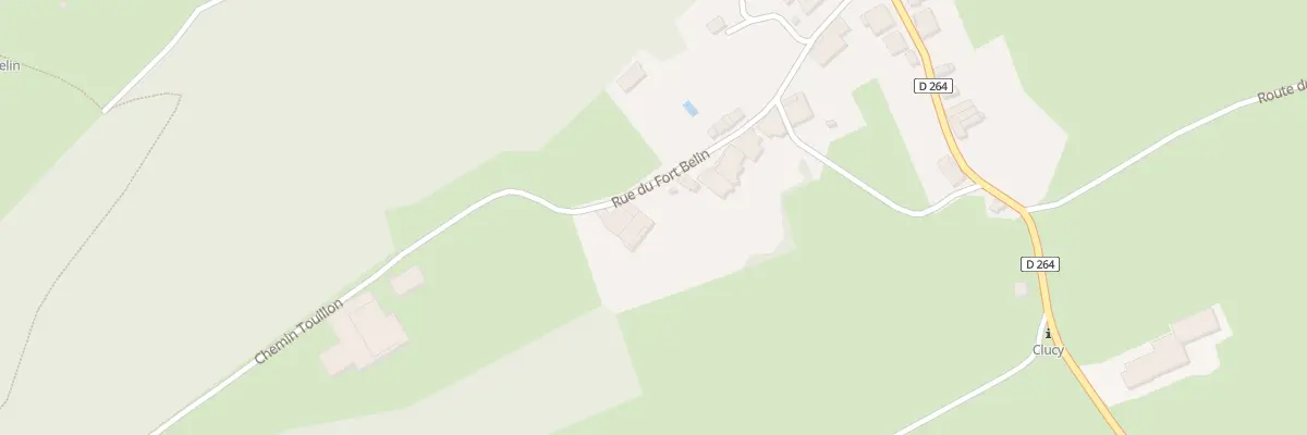 Plan du 13 Rue du Fort Belin à Clucy