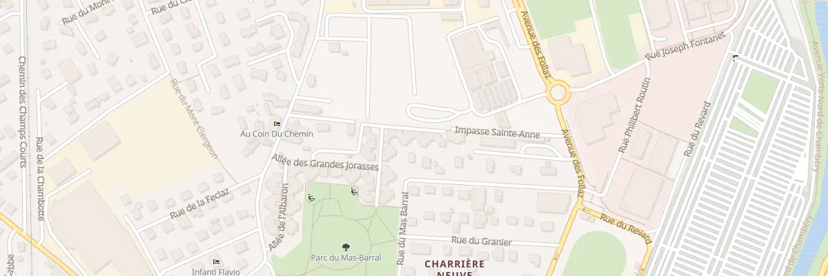 Plan du 124 All du Fréjus à Chambéry