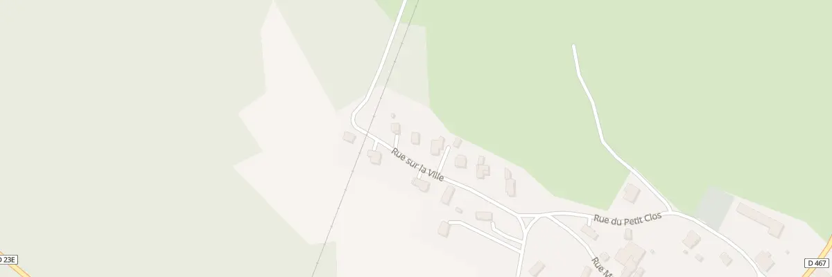 Plan du 12 Rue sur la Ville au Pasquier