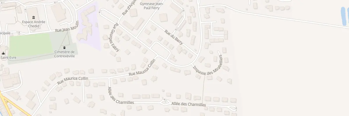 Plan du 85 Rue des Déportés à Contrexéville
