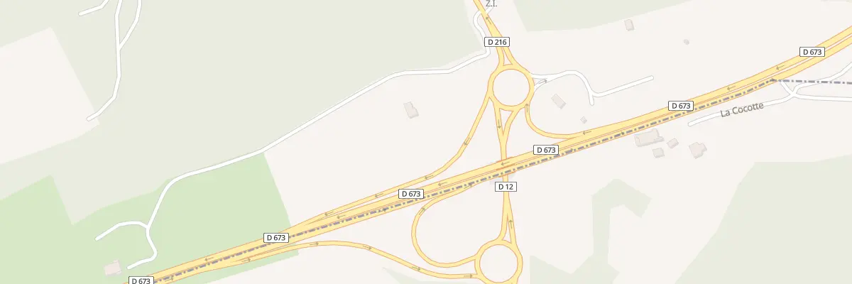 Plan du 5144 Sur la Route à Chemaudin et Vaux