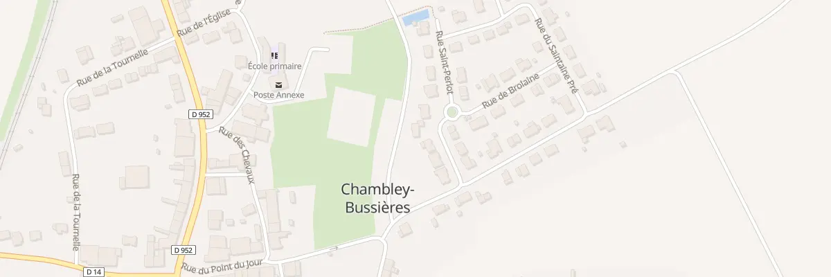 Plan du 7 Rue Saint Perlot à Chambley-Bussières