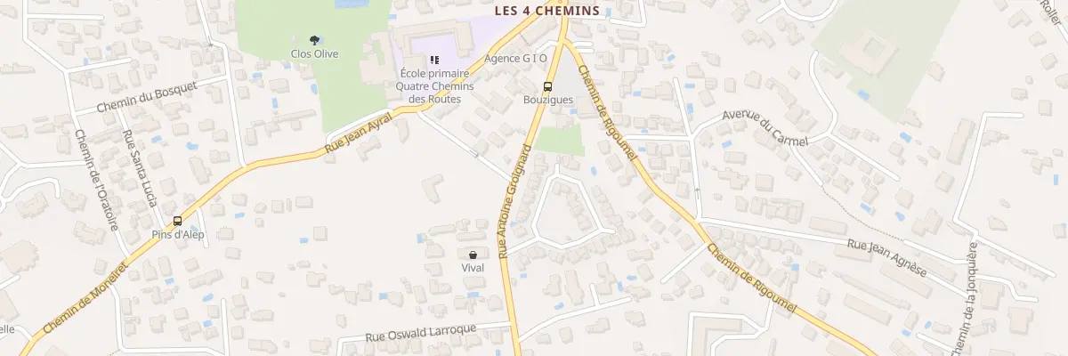 Plan du 686 Rue Groignard à Toulon