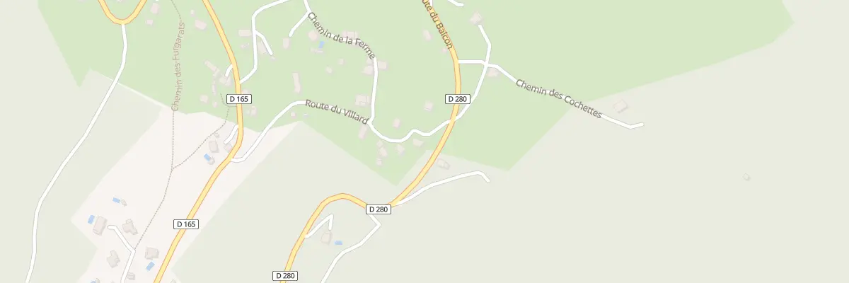 Plan du 892 Rte du Villard à La Combe-de-Lancey