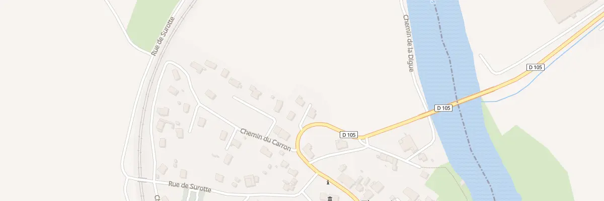 Plan du 4 Rte de Besancon à Thoraise