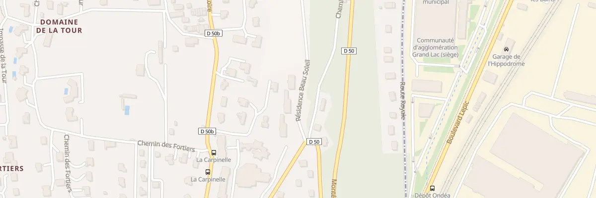 Plan du 29 Mte de Tresserve à Tresserve