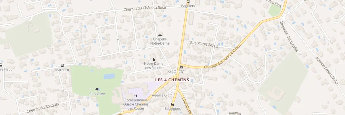 Plan du 48 Che de la Chapelle Notre Dame à Toulon