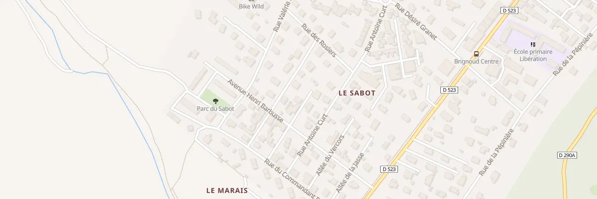 Plan du 5 All des Lauriers à Villard-Bonnot