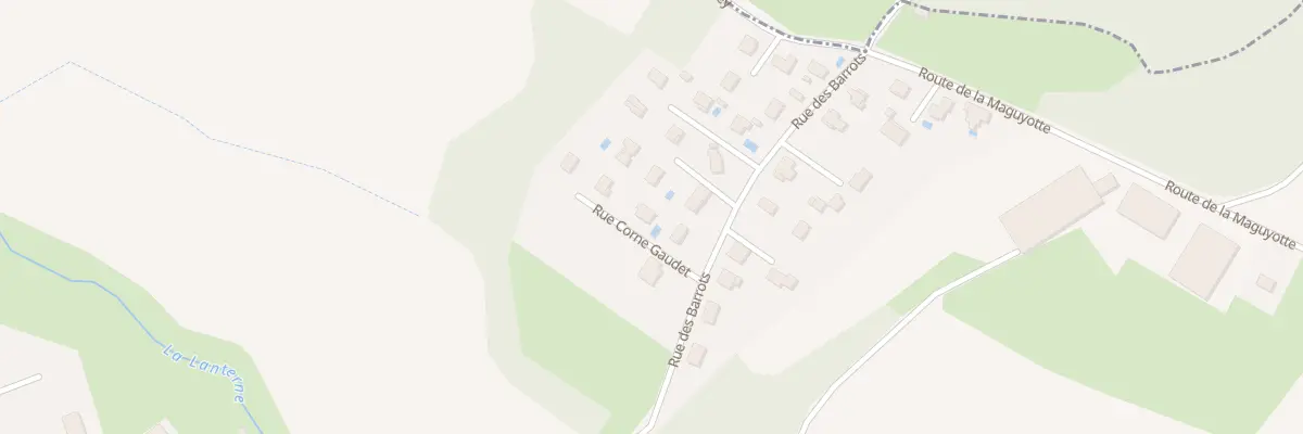 Plan du 4 Rue Corne Gaudet à Chaucenne