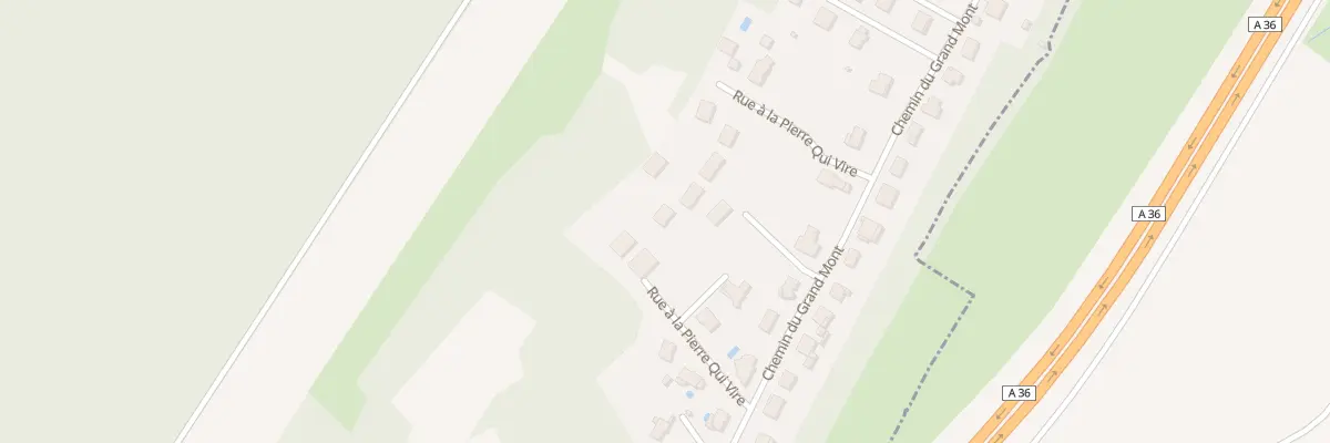 Plan du 18A A la Pierre Qui Vire à Champagney