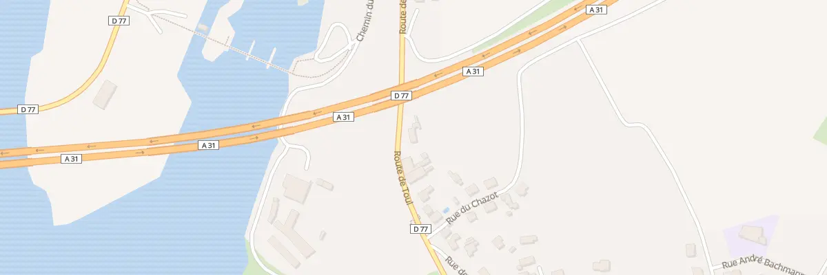 Plan du 256 Rte de Toul à Chaudeney-sur-Moselle