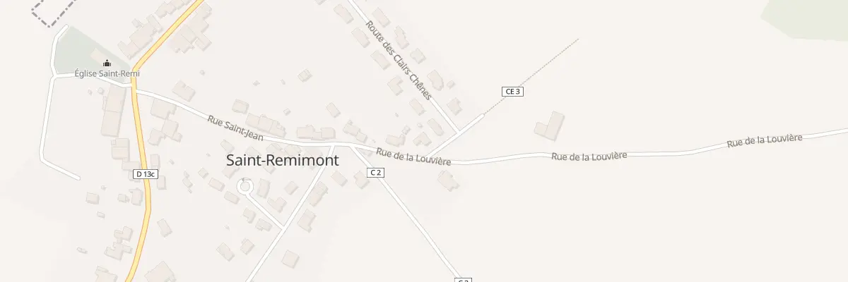 Plan du 71 Rue de la Louvière à Saint-Remimont