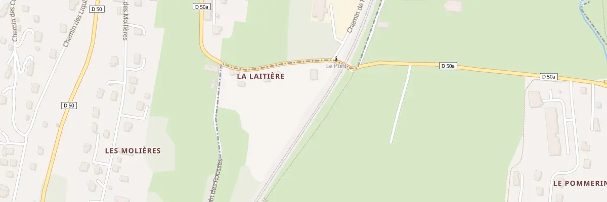 Plan du 50 Che de la Laitière à Viviers-du-Lac