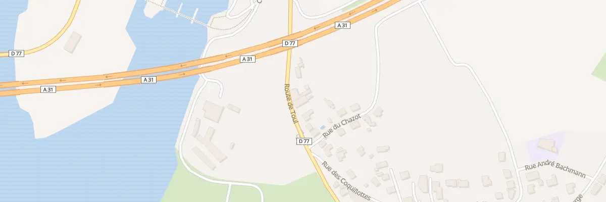 Plan du 200 Rte de Toul à Chaudeney-sur-Moselle
