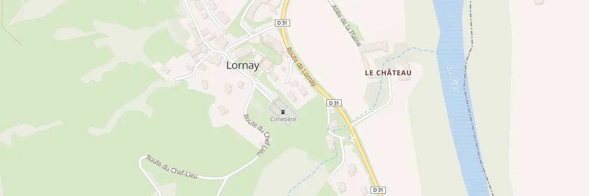 Plan du 5851 Rte de Lornay à Lornay