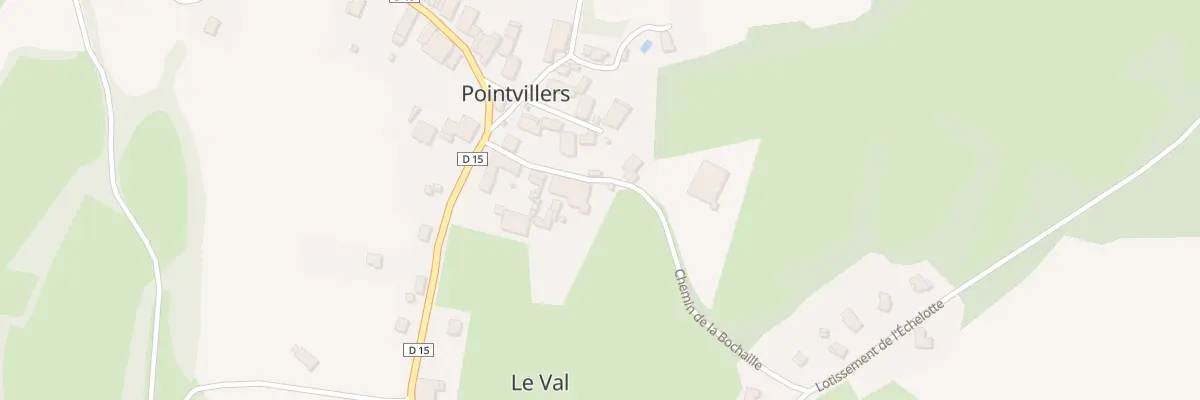 Plan du 14 Che de la Bochaille au Val