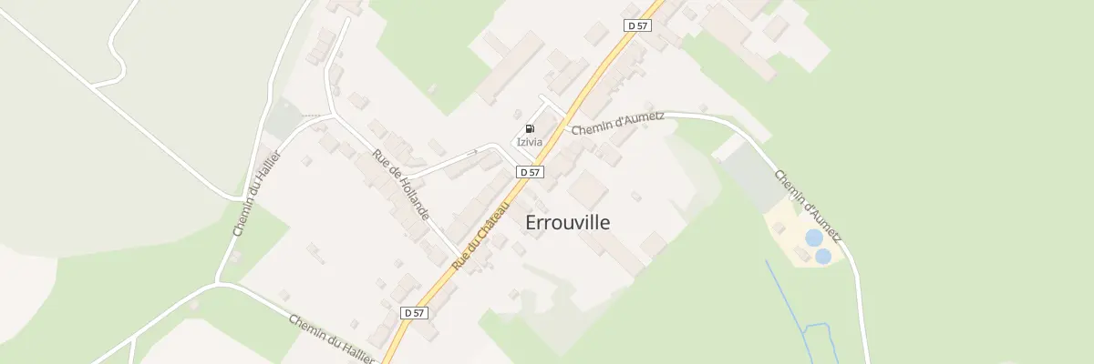 Plan du 26 Rue du Château à Errouville