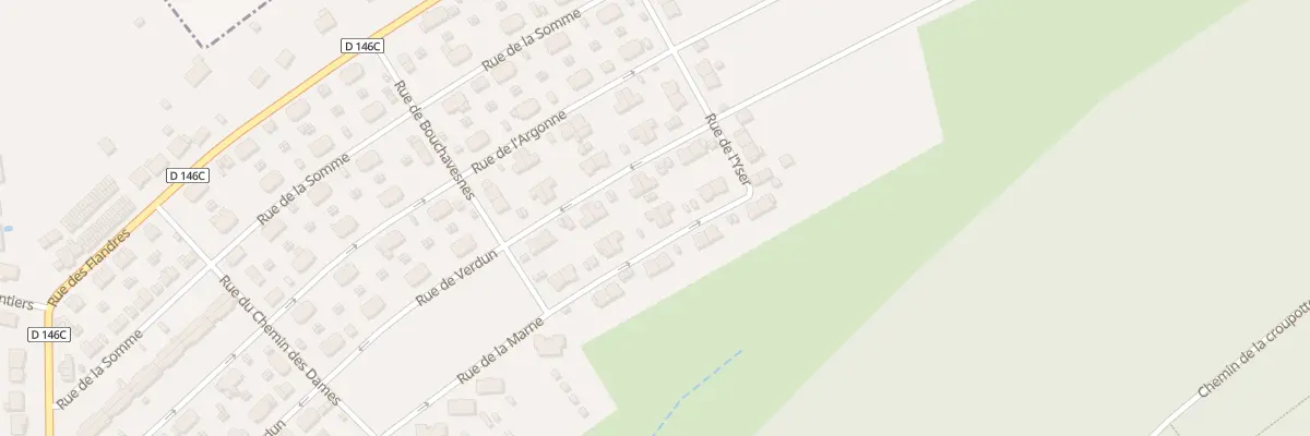 Plan du 661 Rue de la Marne à Val de Briey