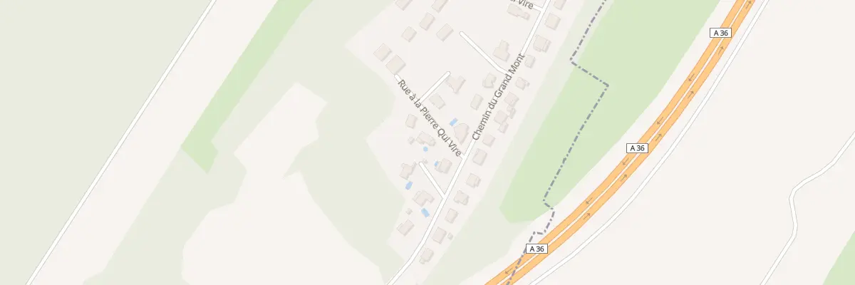 Plan du 1 Rue "A la Pierre Qui Vire" à Champagney