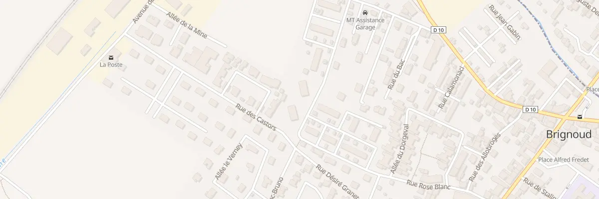 Plan du 2 Rue Colonel Fabien à Villard-Bonnot