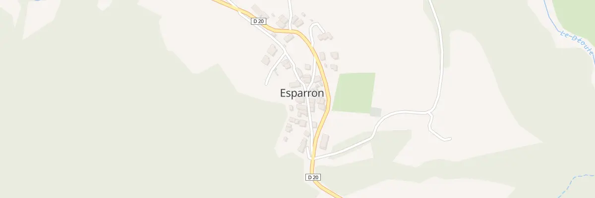 Plan du 5009 Le Village à Esparron