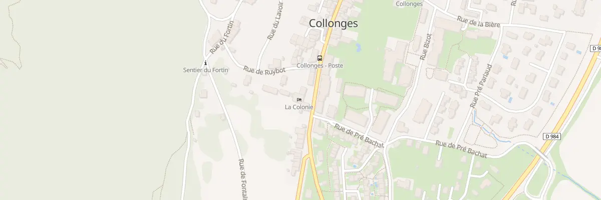 Plan du 210B Rue du Fort à Collonges