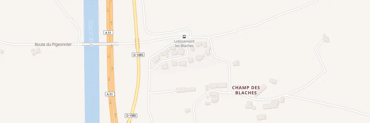 Plan du 6 Lot Le Verger des Blaches au Poët