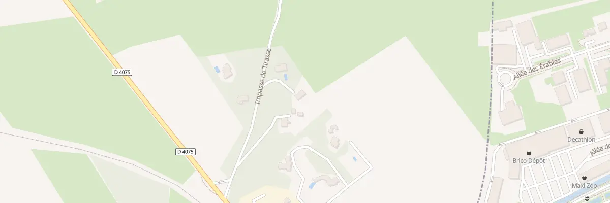 Plan du 3 Imp dei Roures à Mison