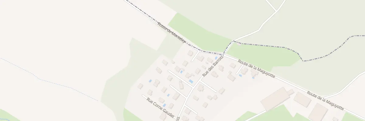 Plan du 1 Rte de Moncley à Chaucenne