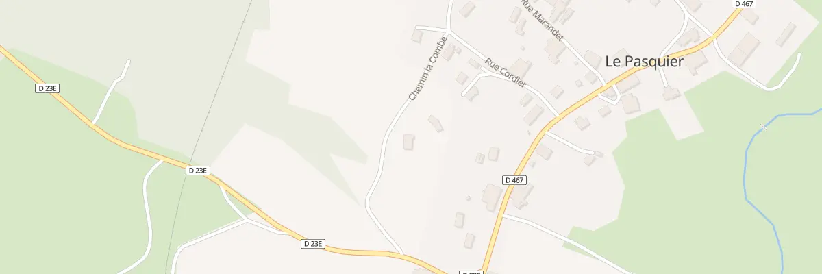 Plan du 5 Clos Dessus au Pasquier