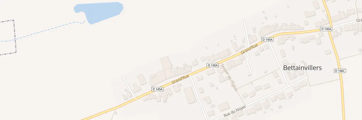 Plan du 78 Rue Grand Rue à Bettainvillers