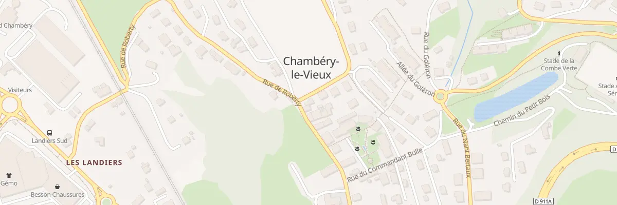 Plan du 20 Rue du Bois de Candie à Chambéry