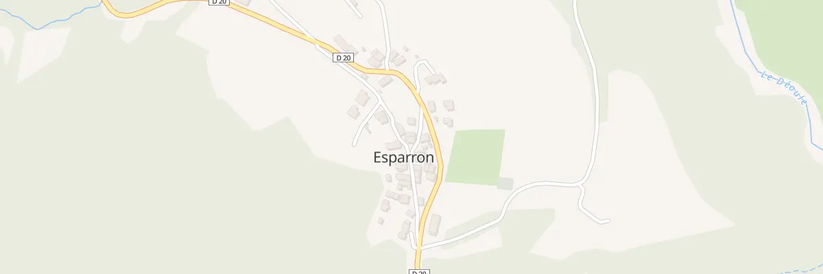 Plan du 5037 Le Village à Esparron