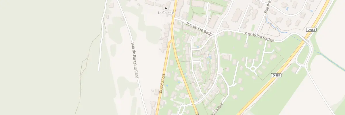 Plan du 347 Rue du Fort à Collonges