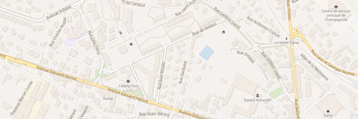Plan du 11 Rue Garibaldi à Champagnole