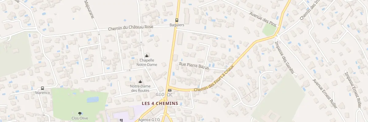 Plan du 118 Rue Pierre Bazus à Toulon