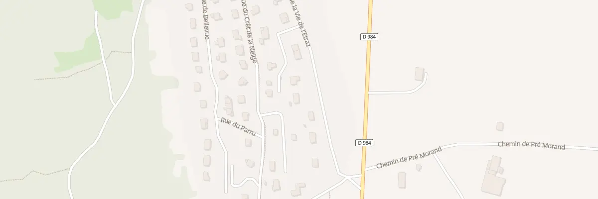 Plan du 161 Rue de la Vie de l’Etraz à Collonges