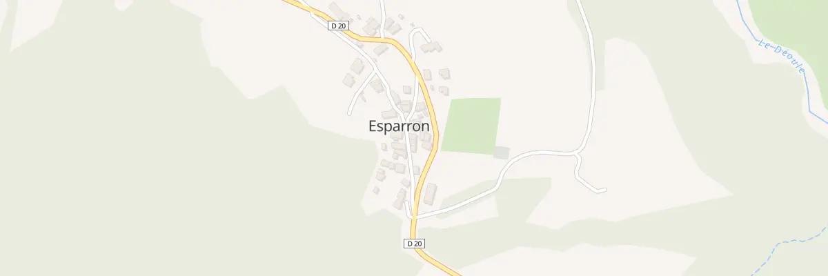 Plan du 5006 Le Village à Esparron
