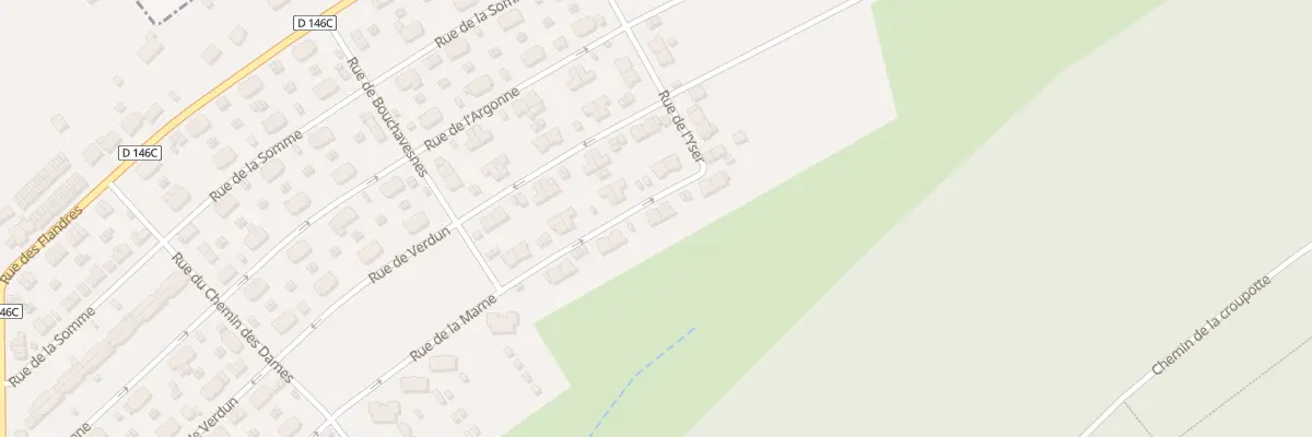 Plan du 818 Rue de la Marne à Val de Briey