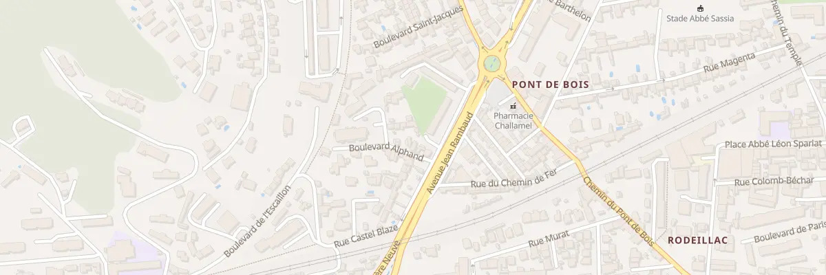 Plan du 30 Bd Alphand à Toulon