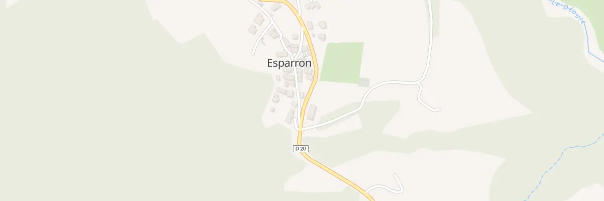 Plan du 5002A Le Village à Esparron