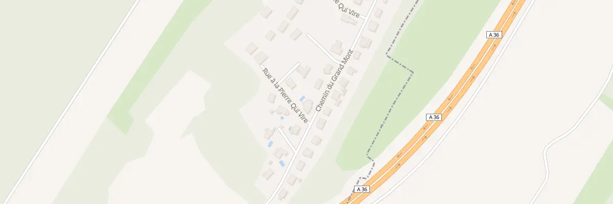 Plan du 32 Che du Grand Mont à Champagney