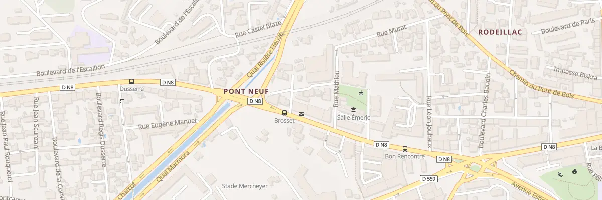 Plan du 330 Bd General Brosset à Toulon