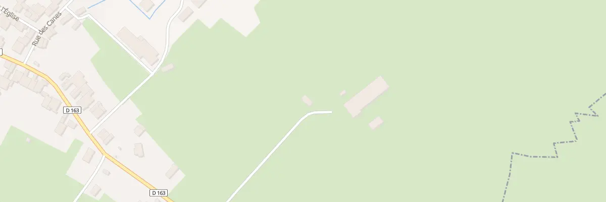 Plan de Champs de la Cote à Augicourt