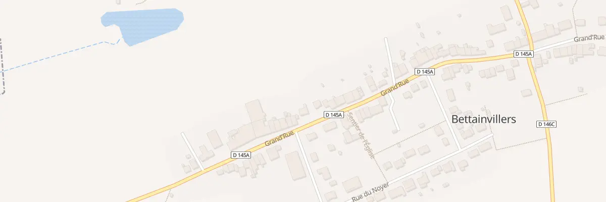 Plan du 72 Rue Grand Rue à Bettainvillers
