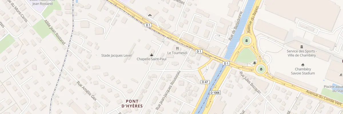 Plan du 4B Rue adrien badin à Cognin