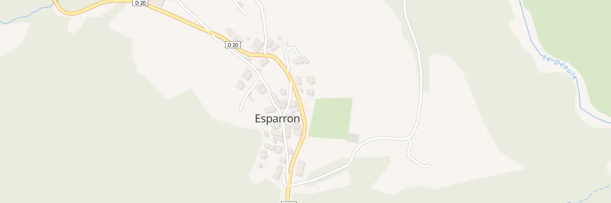 Plan du 5000 Grand Pre à Esparron